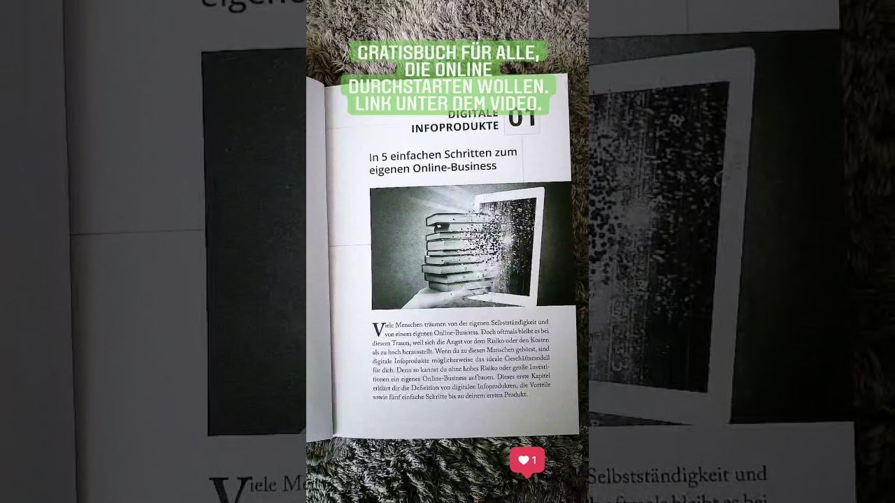 Einblick in das GRATIS Buch "online Geld verdienen" von Thomas Klussmann