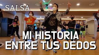 Mi Historia Entre Tus Dedos | Los 4 | Salsa | Zumba® | Dance Fitness