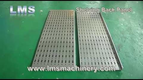 LMS Shelving Back Panel Roll Forming Production Line