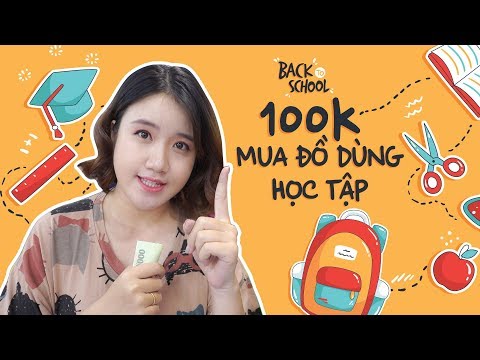 Video VANNIE MUA HẾT NHÀ SÁCH CHỈ VỚI 100K | CHUYỆN HỌC ĐƯỜNG - YouTube