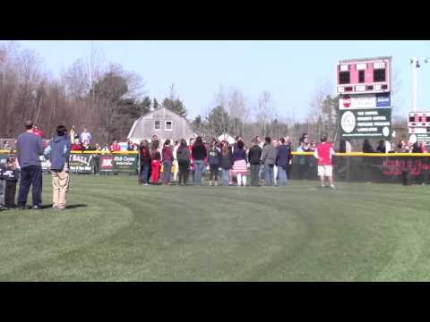 The National Anthem sung by the Wells Junior High School Select Chorus