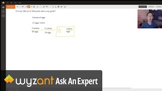 Calculate grade as a percent of total points.