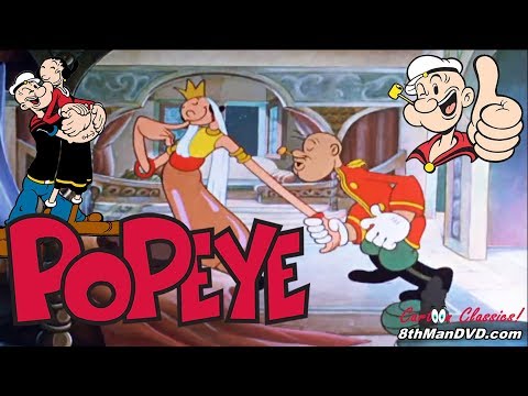 POPEYE THE SAILOR MAN: Aladdin and His Wonderful Lamp (1939) (Remastered) (HD 1080p) | Margie Hines