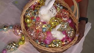 Indoor/Outdoor 9' Easter Egg Shatterproof Light Strand on QVC