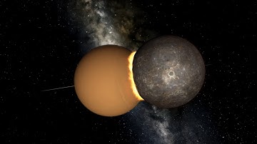 Universe Sandbox 2 - Mercury Crashes into Titan