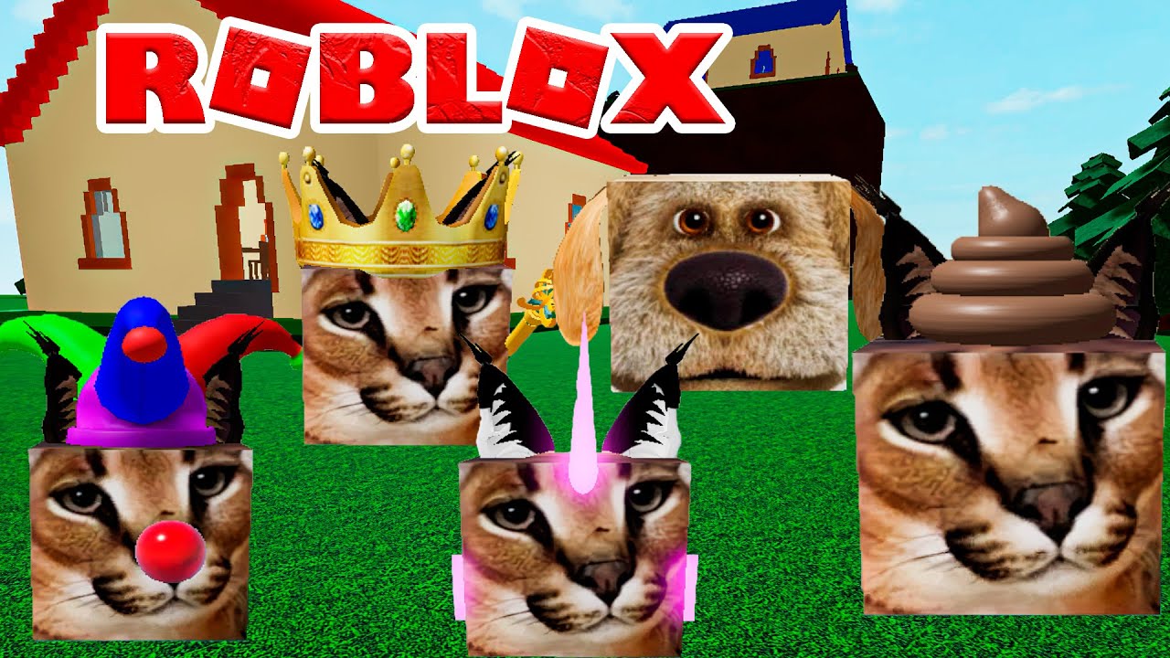 ENCONTRAMOS A 🙀REY FLOPPA, FLOPPA PAYASO🤡 | Find The Floppa Morphs ...