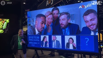 InfoComm 2021: Absen Shows Absenicon All-in-One LED Display with Wi-Fi, Scaling, Switching, Audio