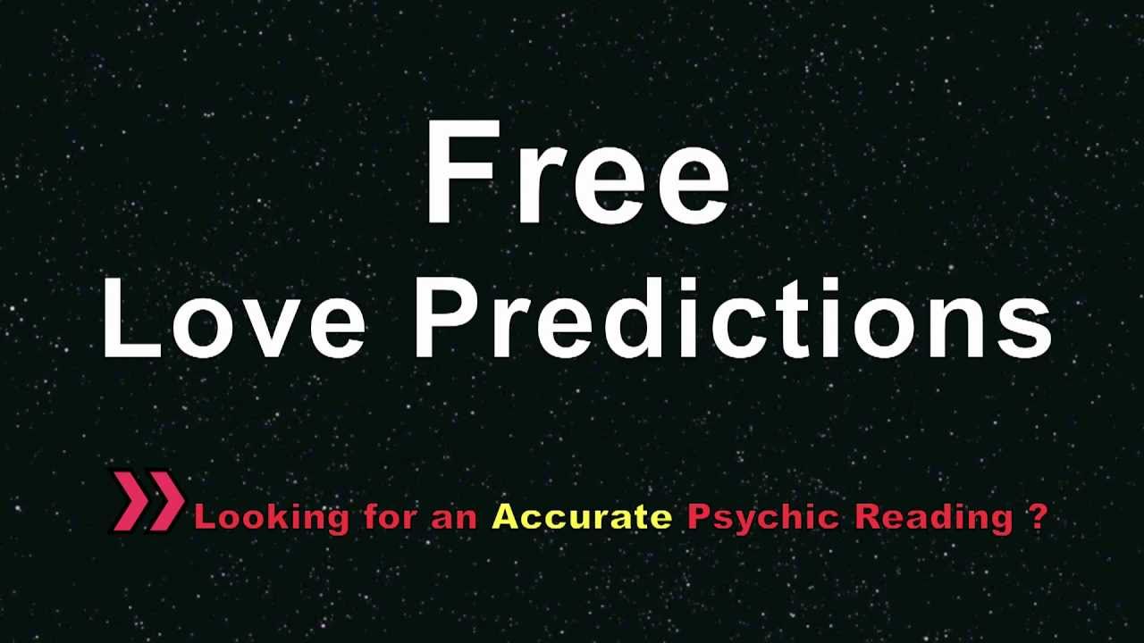 Free Love Predictions YouTube
