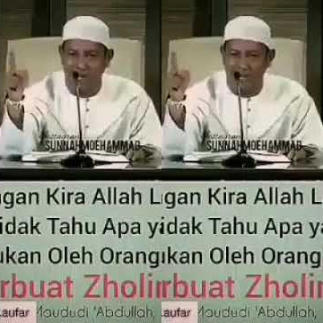 Sedih..  Ust. Maududi lc.