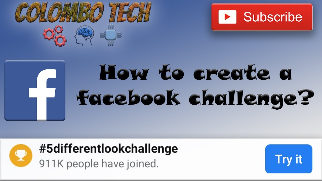 How to create a Facebook challenge ? | Sinhala 2020