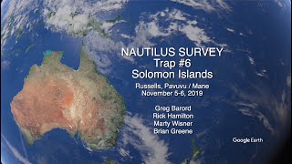 Allonautilus, Nautilus Survey, Solomon Islands 2019:  TRAP #6