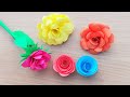 How To Make Rose Flower With Paper Easily // Paper Rose making Ideas // Paper Craft / Origami Flower