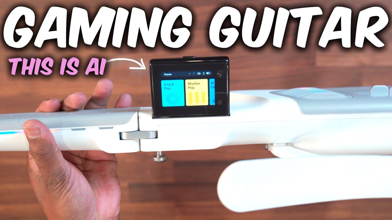 I Tried GAMING On The World's First Generative AI Guitar And...| TemPolor Melo-D