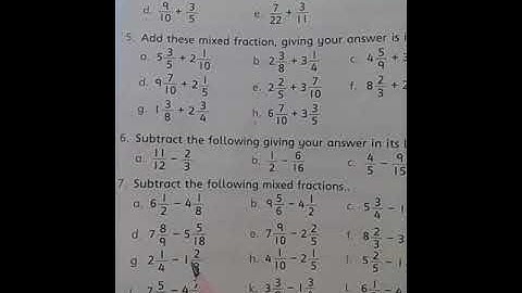 CLASS 4   MAY   Maths   Lecture 16 Ex # 3c Part 3
