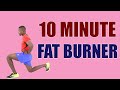 10 Minute FAT BURNER HIIT Workout No Equipment 🔥 120 Calories 🔥