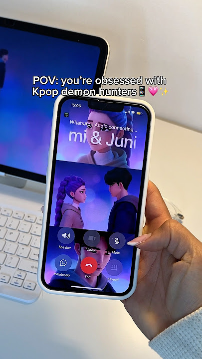 POV: you’re obsessed with Kpop demon hunters 🎶💗 #smartphone #ringtone #phone #iphone