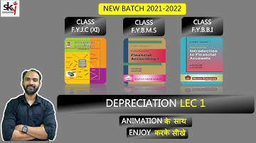 #1 Fybms Depreciation |FYJC, Fybfm, Fybbi | mumbai university | siraj shaikh|