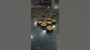 Shipping Robots at Alibabas Warehouse