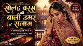 Solah Baras Ki Bali Umar | सुनते ही पुरानी यादें ताज़ा हो जाएंगी ❤️ | Instrumental Cover