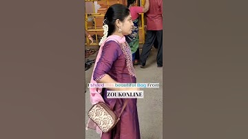 Beautiful ZOUK Sling Bag || #zouk #zoukonline #slingbag #review