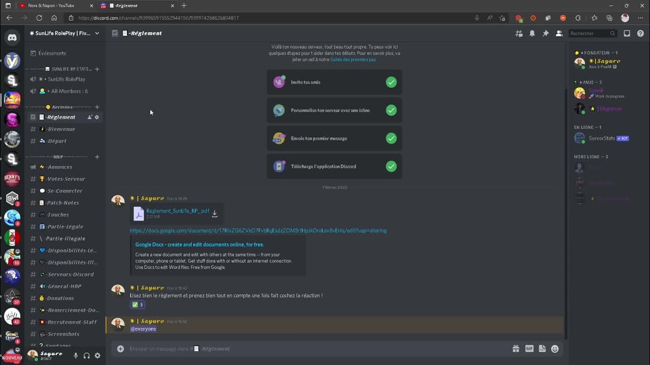 SunLife RP | FiveM | WL : Rejoignez sur Discord - YouTube