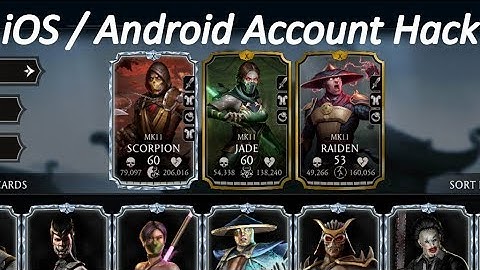 MK Mobile 2.1.0 Accounts - iOS/Android - 1.5m Souls + Koins + All MKX Characters