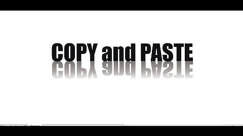 How to do COPY and PASTE an Object in 4 different way in CorelDraw