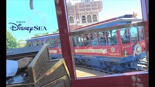 アトラクション】ディズニーシー・エレクトリックレールウェイ 前面 