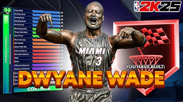 THE ULTIMATE DWYANE WADE BUILD 🔥 BEST BUILD ON 2K25