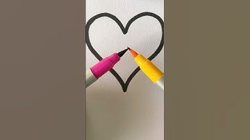 🩷💛 #youtubeshorts #art #ytshorts #kidsart #kidstv #kids #kidsvideo #shorts #youtube #short #diy