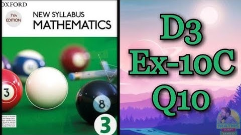 Q10 || Ex-10C || D3 || Arc length, Area of sector, and Radian measure in Urdu/Hindi