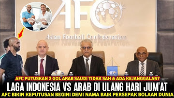 🔴 ARAB SAUDI HANYA PASRAH ! 2 Gol Dinyatakan Tidak Sah, Laga Timnas Indonesia Vs Arab Saudi Di Ulang