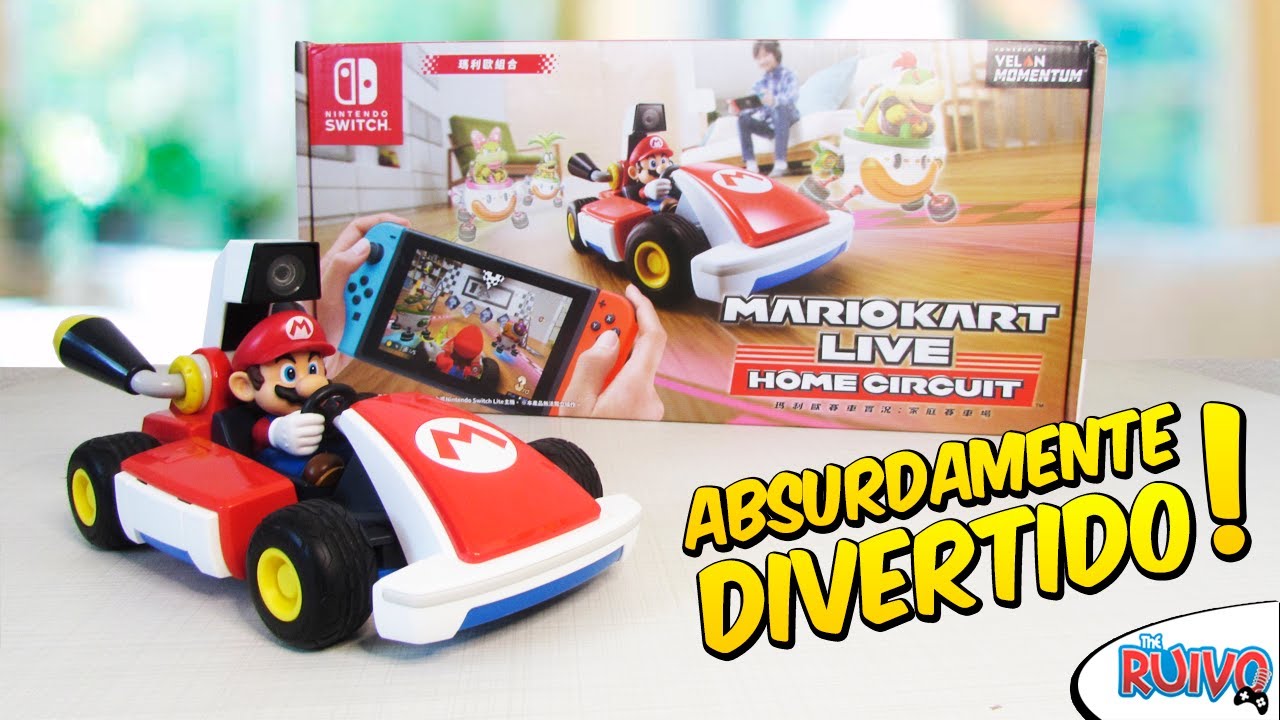 Exame Informática  Mario Kart Live: o 'carro telecomandado' que permite  jogar em Realidade Aumentada