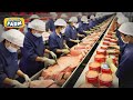 Massive canned tuna production in factories that you have not seen before this is how its made