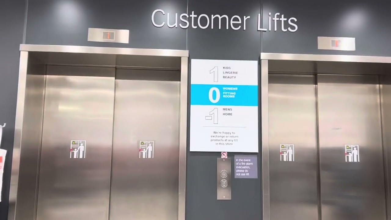Kone monospace lifts at Primark in Harrogate