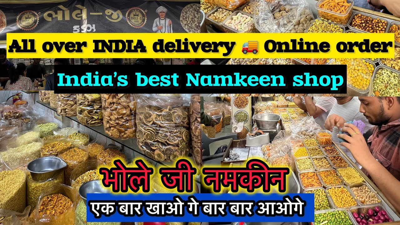 India's best Namkeen seller | Indians food namkeen best shop | namkeen best shop