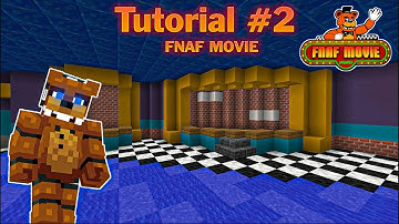 How to Build The FNAF Movie in MINECRAFT Part 2 // Walls and Floors