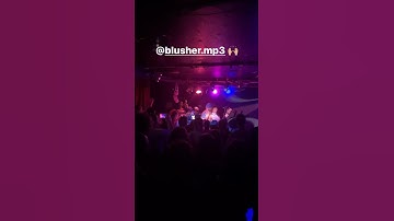 Overglow 💞 Live in London 💞#blusher #band #livemusic #gig #club #pop #tour #london #newmusic #live