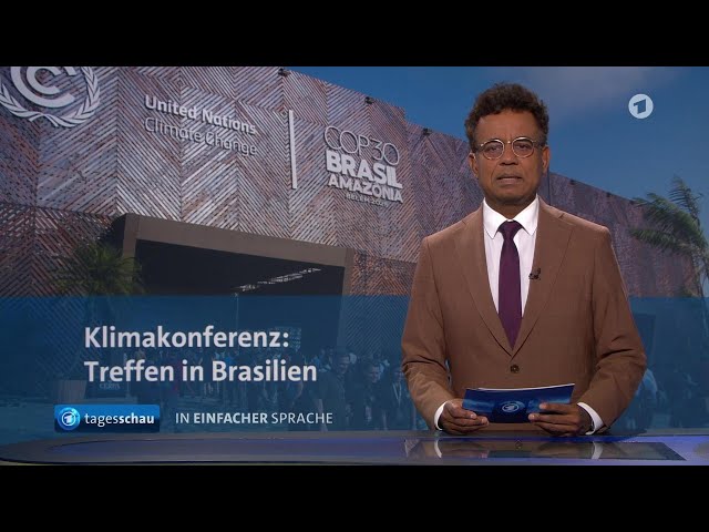tagesschau in Einfacher Sprache 19:00 Uhr, 10.11.2025 - YouTube