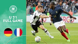 Germany vs. France | Full Game | U 21 Friendly