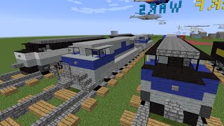 Amtrak Locomotives! (Minecraft Tutorial)