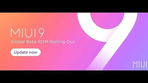 Miui 9 Official India