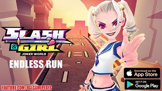 Slash & Girl - Joker World Gameplay (Android IOS) screenshot 2