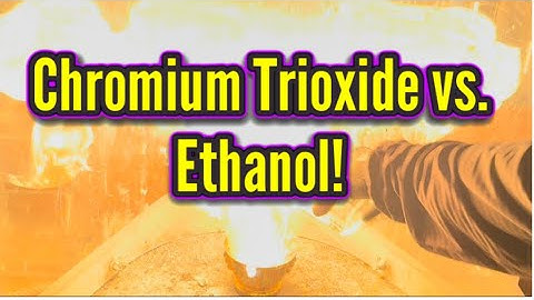 Chromium Trioxide vs. Ethanol in RamZland!🔥 #STEM #Redox #Exothermic #RamZland 