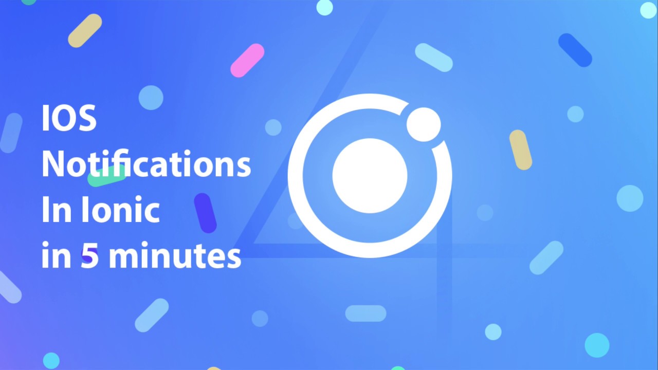 Ionic Ios Push Notifications In 5 Minutes With Pushbots