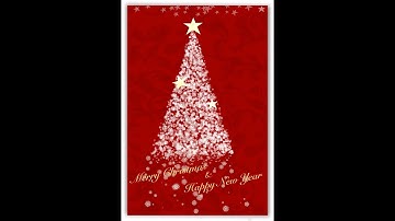 How to create a simple Christmas card on procreate