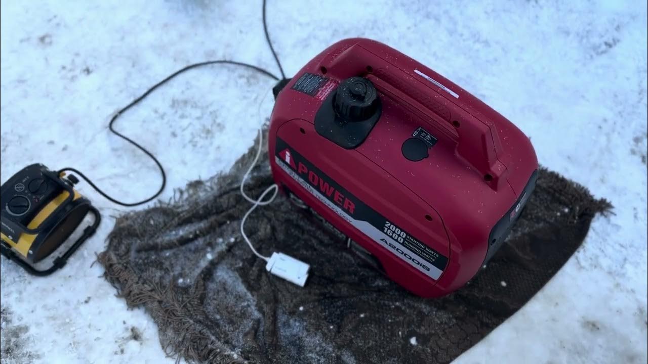 Обзор инверторный бензиновый генератор A-iPower A2000IS с ручным ...