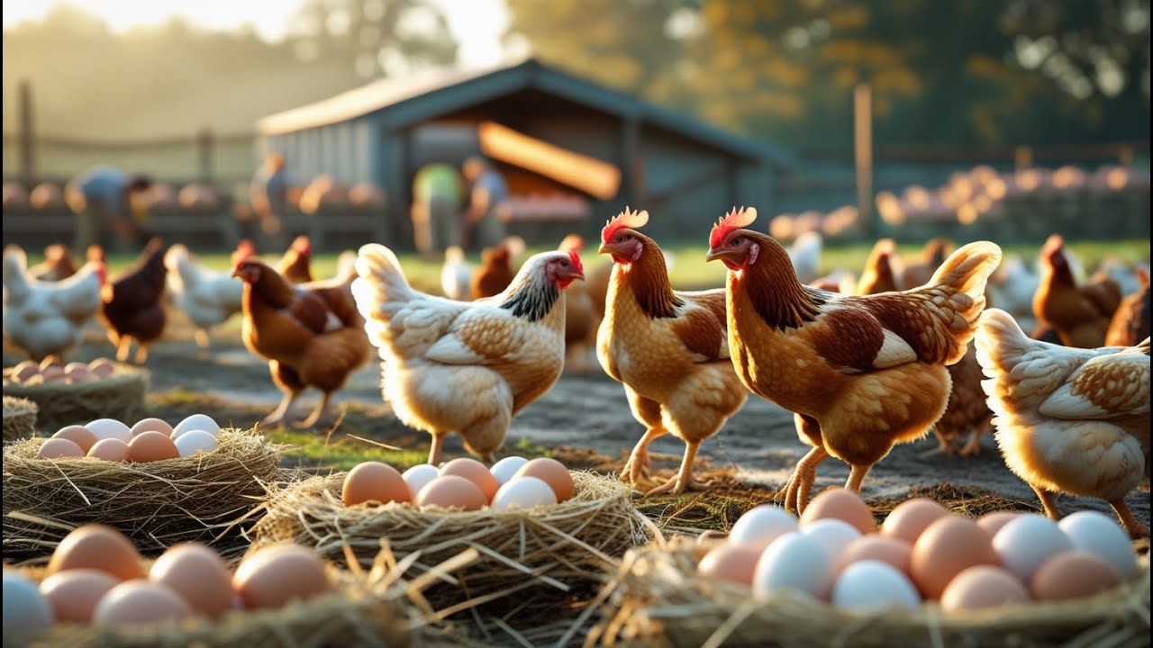 Daily Work: How to Raise Organic Chickens Effectively for Eggs and Meat ...