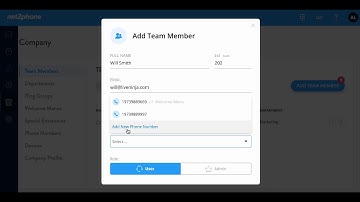 Adding A Team Member