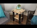 How To Build A Pallet Side Table How To Build A Pallet Side Table